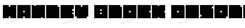 Hanley Block Display字体转换